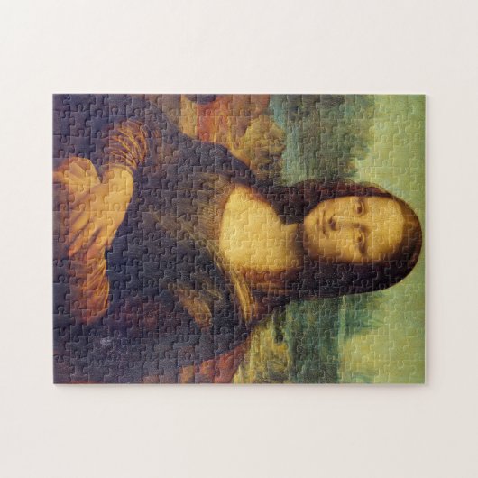 Leonardo da Vinci - Mona Lisa Legpuzzel (Horizontaal)