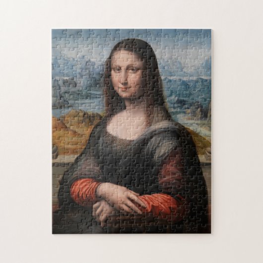 Leonardo da Vinci | Mona Lisa Legpuzzel (Verticaal)
