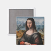 Leonardo da Vinci | Mona Lisa Magneet (Voorkant / Achterkant)