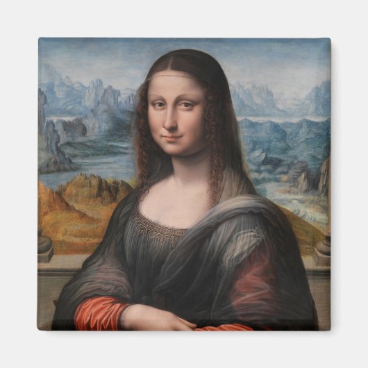 Leonardo da Vinci | Mona Lisa Magneet (Voorkant)