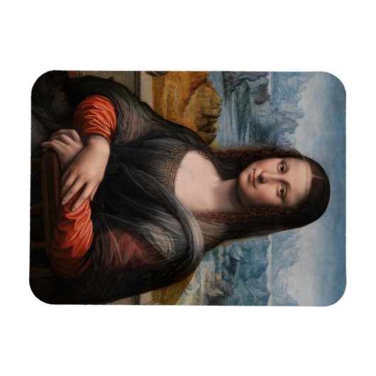 Leonardo da Vinci | Mona Lisa Magneet (Horizontaal)