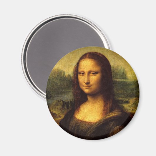 Leonardo Da Vinci Mona Lisa Magneet (Voorkant / Achterkant)