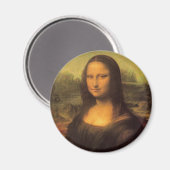 Leonardo Da Vinci' Mona Lisa Magneet (Voorkant / Achterkant)