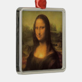Leonardo Da Vinci' Mona Lisa Metalen Ornament (Rechts)