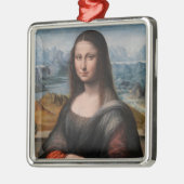 Leonardo da Vinci | Mona Lisa Metalen Ornament (Links)