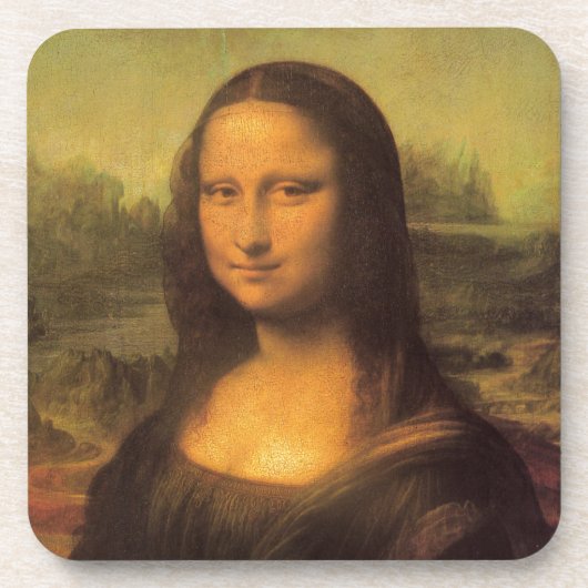 Leonardo Da Vinci' Mona Lisa Onderzetter (Voorkant)