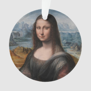Leonardo da Vinci Mona Lisa Ornament