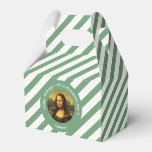 Leonardo da Vinci Mona Lisa Party Collectie Bedankdoosjes