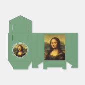 Leonardo da Vinci Mona Lisa Party Collectie Bedankdoosjes (Uitgevouwen)