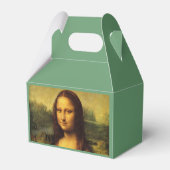 Leonardo da Vinci Mona Lisa Party Collectie Bedankdoosjes (Achterkant)