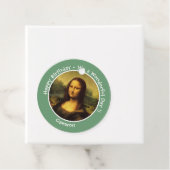 Leonardo da Vinci Mona Lisa Party Collectie Bedankjes Labels (In situ)