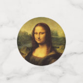 Leonardo da Vinci Mona Lisa Party Collectie Confetti (Kleine voorkant)