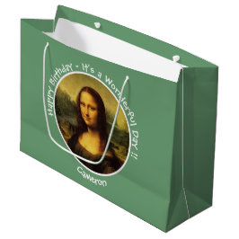 Leonardo da Vinci Mona Lisa Party Collectie Groot Cadeauzakje