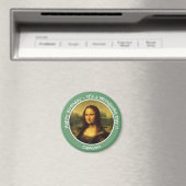 Leonardo da Vinci Mona Lisa Party Collectie Magneet (Insitu (Vaatwasser))