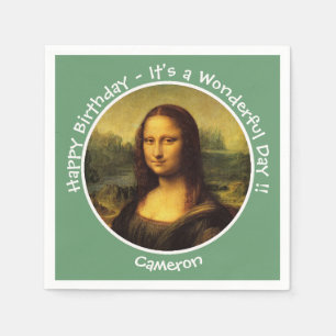 Leonardo da Vinci Mona Lisa Party Collectie Servet