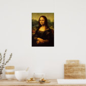 Leonardo Da Vinci - Mona Lisa Poster (Keuken)