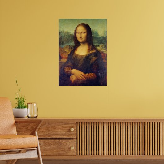 Leonardo da Vinci - Mona Lisa Poster (Woonkamer 2)