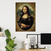 Leonardo da Vinci - Mona Lisa Poster (Thuiskantoor)