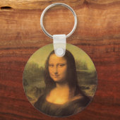 Leonardo Da Vinci' Mona Lisa Sleutelhanger (Voorkant)