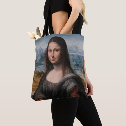 Leonardo da Vinci | Mona Lisa Tote Bag (Dichtbij)