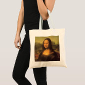 Leonardo Da Vinci' Mona Lisa Tote Bag (Voorkant (product))