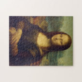 Leonardo Da vinci Mona Lisa voor kinderen Legpuzzel (Horizontaal)