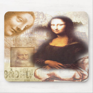 leonardo-da-vinci mousepad muismat