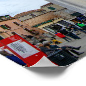 Leonardo da Vinci Museum Venetië Italië Poster (Hoek)