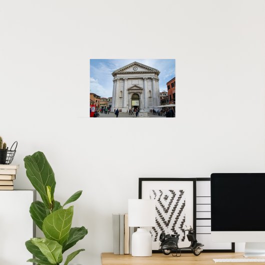 Leonardo da Vinci Museum Venice Italy Poster (Thuiskantoor)