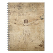 Leonardo da vinci notitieboek (Voorkant)