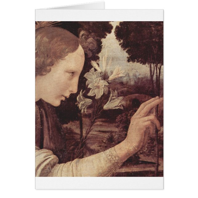 Leonardo Da Vinci Painting circa 1472-1475 (Voorkant)