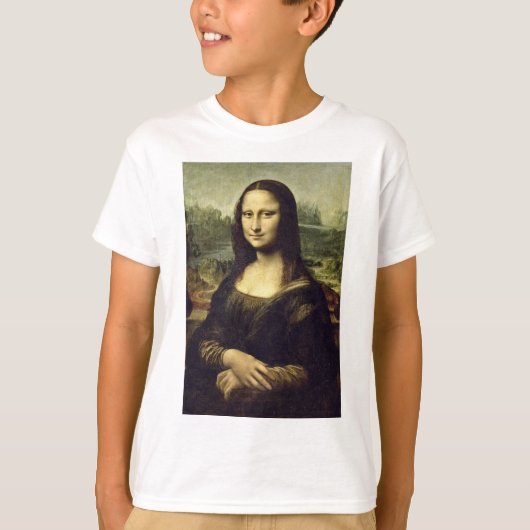 Leonardo Da Vinci - Portrait de Mona Lisa. T-shirt (Voorkant)