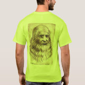 Leonardo da Vinci Portrait T-Shirt (Achterkant)
