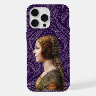 Leonardo da Vinci Portret La Bella Principessa iPhone 15 Pro Max Case
