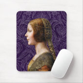 Leonardo da Vinci Portret La Bella Principessa Muismat (Met muis)