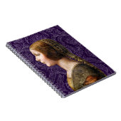 Leonardo da Vinci Portret La Bella Principessa Notitieboek (Rechterzijde)