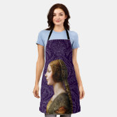 Leonardo da Vinci Portret La Bella Principessa Schort (Gedragen)