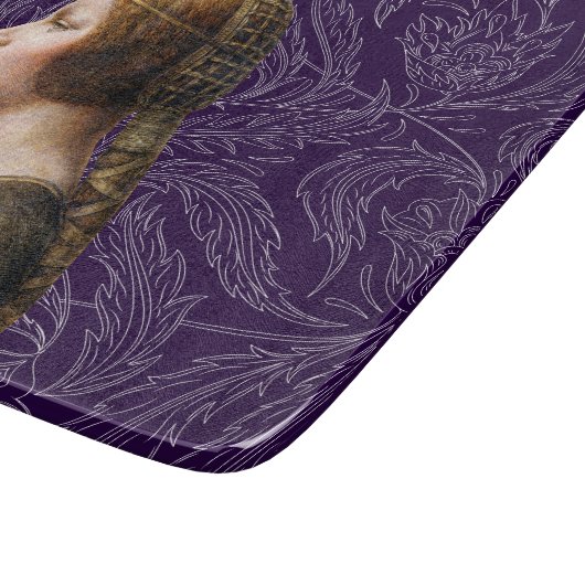 Leonardo da Vinci Portret La Bella Principessa Snijplank (Hoek)