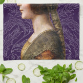 Leonardo da Vinci Portret La Bella Principessa Theedoek (Gevouwen)