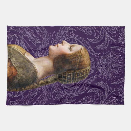 Leonardo da Vinci Portret La Bella Principessa Theedoek (Horizontaal)