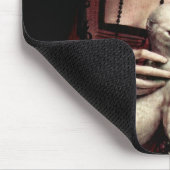 Leonardo da Vinci - Portret van een dame met Ermin Muismat (Hoek)