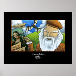 Leonardo da Vinci Poster