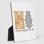 Leonardo da Vinci Relaxation Work Assessment Power Fotoplaat (Zijkant)