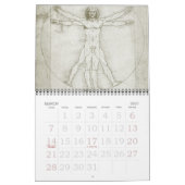 Leonardo da Vinci Renaissance Paintings Kalender (Mar 2027)