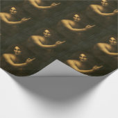 Leonardo da Vinci - Saint John de Baptist Painting Cadeaupapier (Hoek)