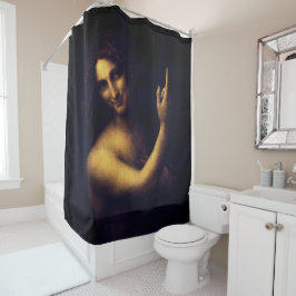 Leonardo da Vinci – Saint John the Baptist Douchegordijn