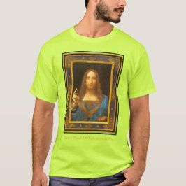 Leonardo da Vinci Salvator Mundi Safety T-Shirt