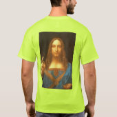 Leonardo da Vinci Salvator Mundi Safety T-Shirt (Achterkant)