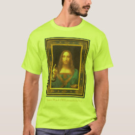 Leonardo da Vinci Salvator Mundi Safety T-Shirt