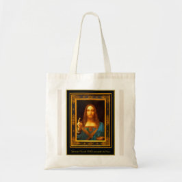 LEONARDO DA VINCI SALVATOR MUNDI Small Canvas tas